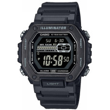 Casio Αναλογικό/Ψηφιακό Ανδρικό Ρολόι 47.2mm Χρονογράφος Μπαταρίας με Μαύρο Καουτσούκ Λουράκι